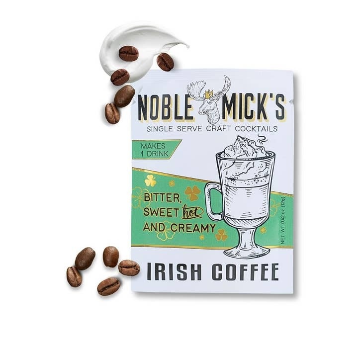 Noble Mick's Irish Coffee Single Serve Craft Cocktail