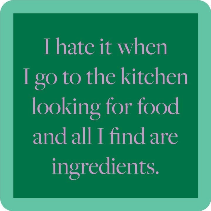 Drinks on Me coasters Ingredients Coaster