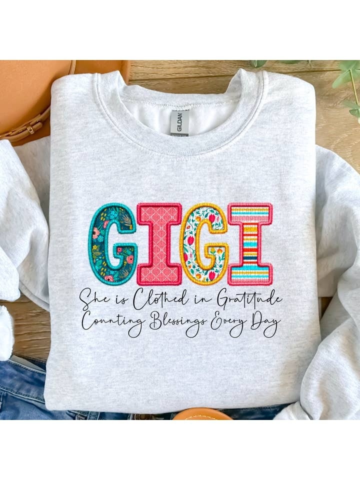FLEURISH GIGI Sweatshirt She is Clothed...