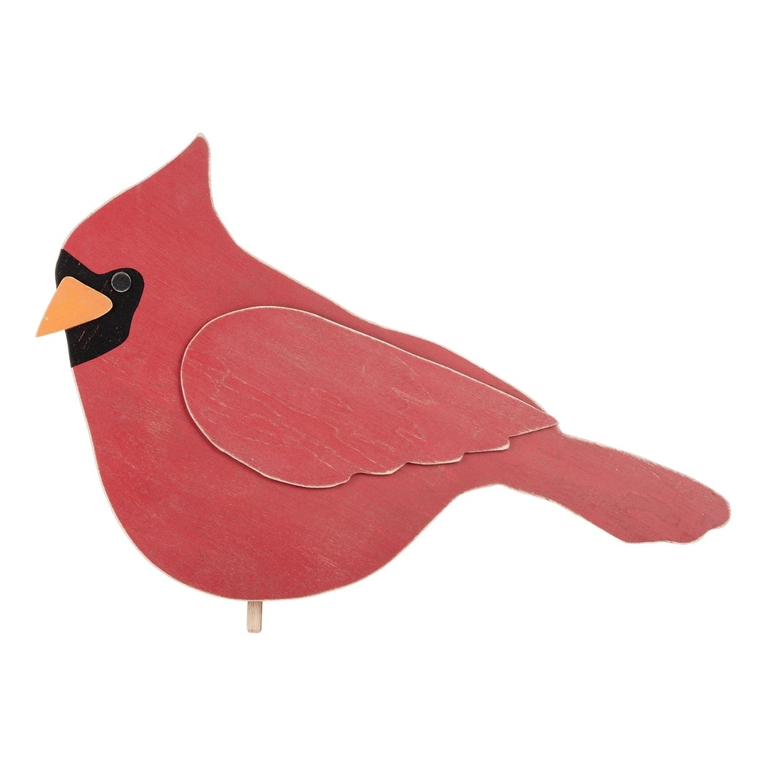 FLEURISH Red Bird Topper
