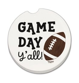 CounterArt and Highland Home "Game Day Ya'll" Stone Car Coaster