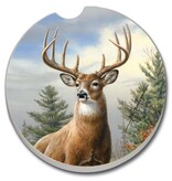 CounterArt and Highland Home Morning Light Stone Car Coaster