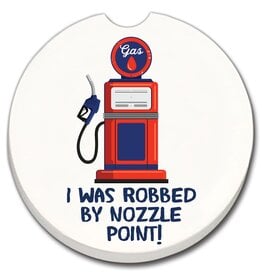 CounterArt and Highland Home Robbed By Nozzle Point Stone Car Coaster