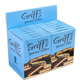Griffs Toffee Griff's Original Dark Chocolate PECAN Toffee 2 oz