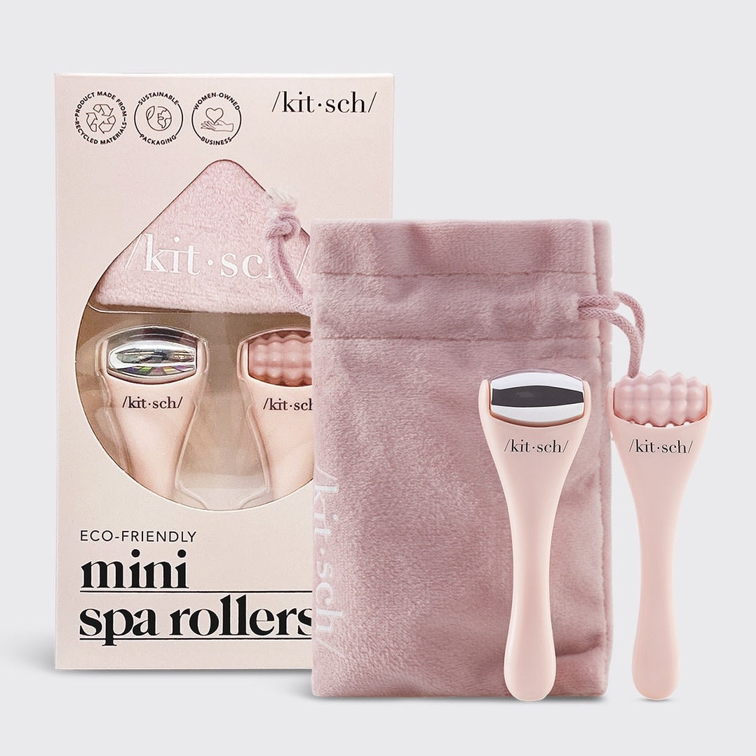 kitsch Mini Spa Rollers 2pc Set