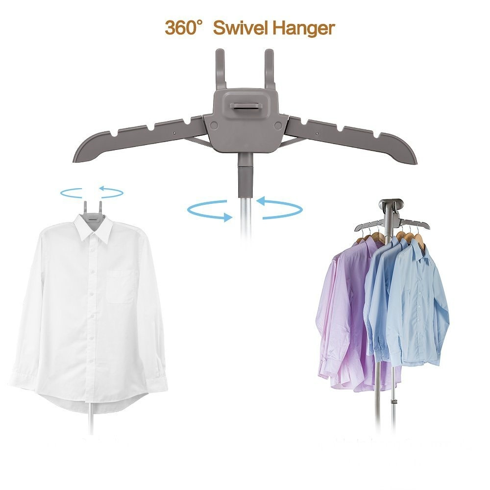 Salav-True & Tidy Garment Steamer w/ Stainless Steel Nozzle & 4 Steam Settings