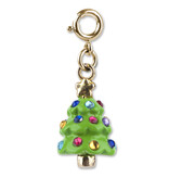 Charm It! Gold Christmas Tree Charm