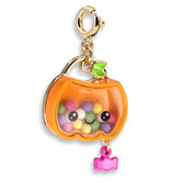 Charm It! Gold Trick-or-Treat Pumpkin Shaker Charm