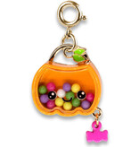 Charm It! Gold Trick-or-Treat Pumpkin Shaker Charm
