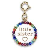 Charm It! Gold Little Sister Charm