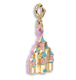 Charm It! Gold Castle Charm