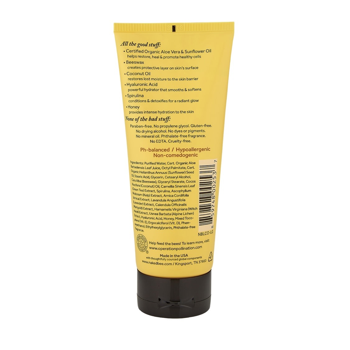 Naked Bee Coconut & Honey Hand & Body Lotion 6.7 oz