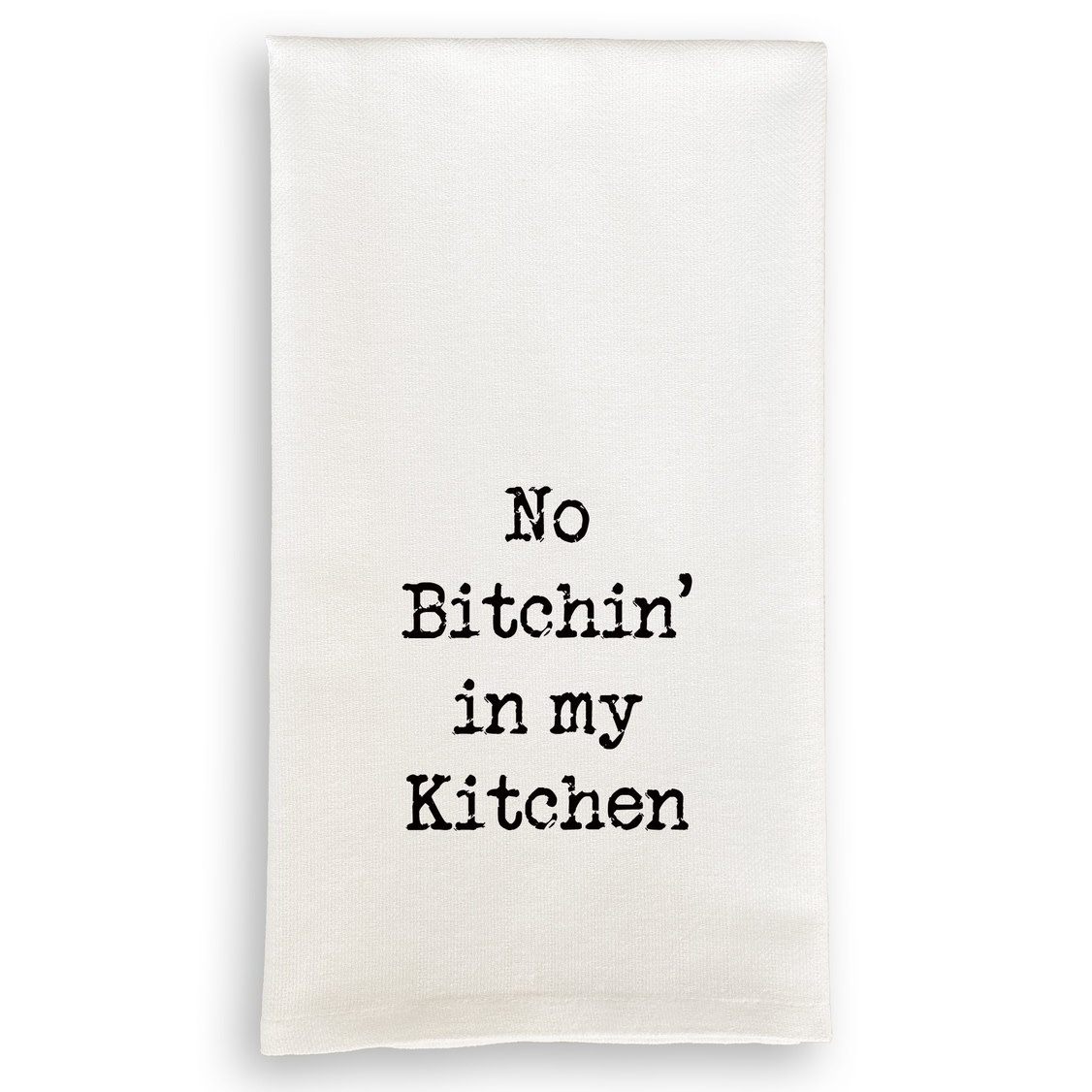 French Graffiti No Bitchin’ Dish Towel