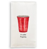 French Graffiti Pregaming Dish Towel
