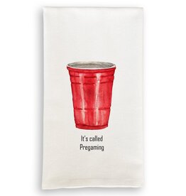 French Graffiti Pregaming Dish Towel