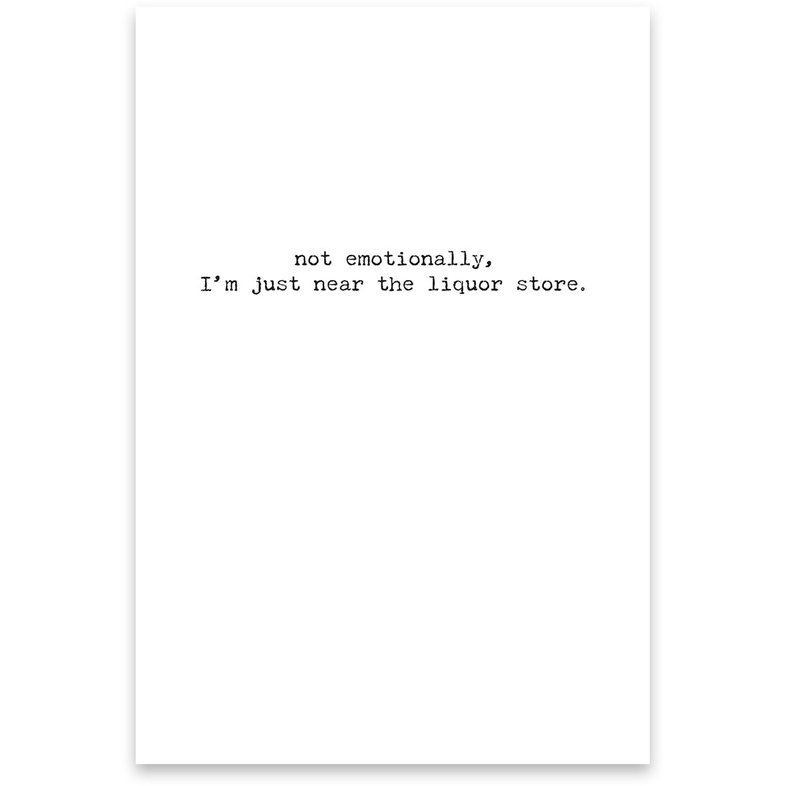 Trash Talk by Annie Trash Talk Greeting Card - A Really Good Place