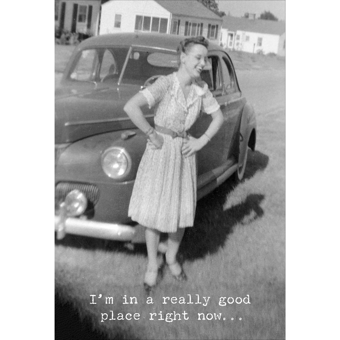 Trash Talk by Annie Trash Talk Greeting Card - A Really Good Place