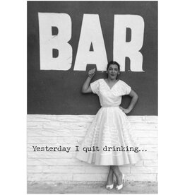 Trash Talk by Annie Trash Talk Greeting Card - Celebrate