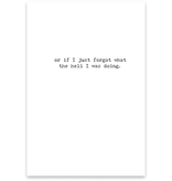 Trash Talk by Annie Trash Talk Greeting Card - Free Time