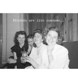 Trash Talk by Annie Trash Talk Greeting Card - Friends Are Like