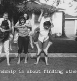 Trash Talk by Annie Trash Talk Greeting Card - Friendship (crazy)