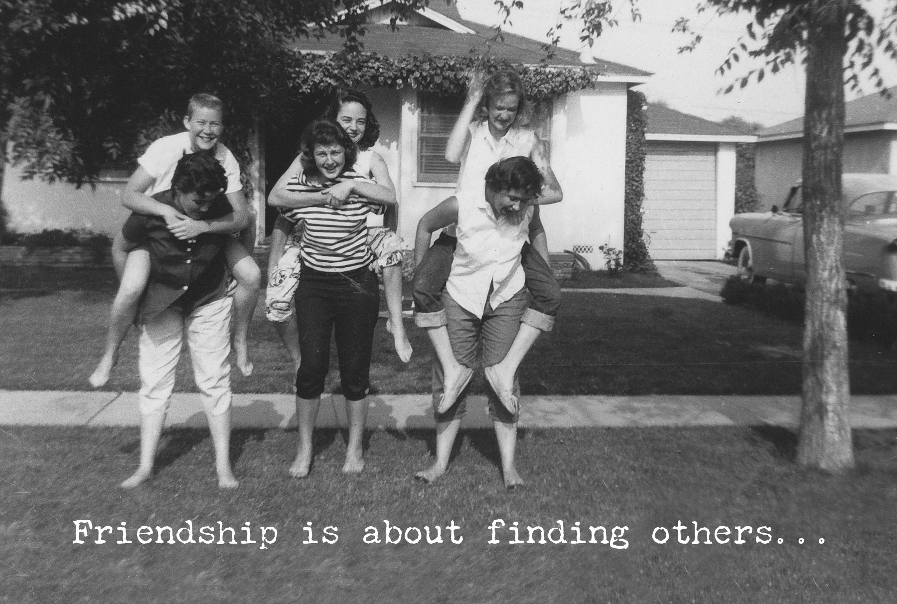 Trash Talk by Annie Trash Talk Greeting Card - Friendship (crazy)