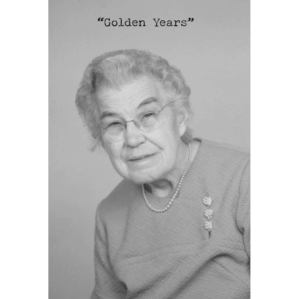 Trash Talk by Annie Trash Talk Greeting Card - Golden Years..