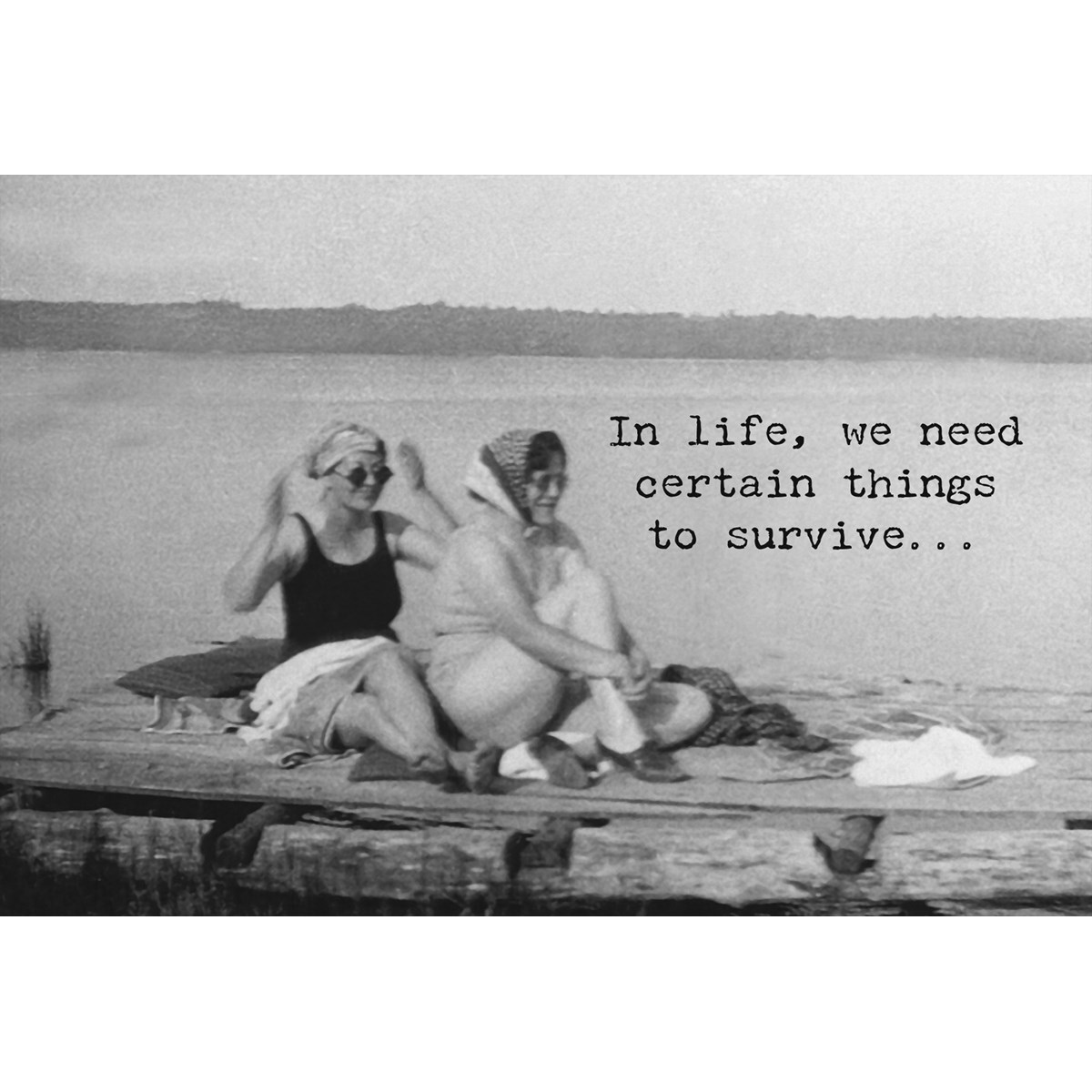 Trash Talk by Annie Trash Talk Greeting Card - In Life..