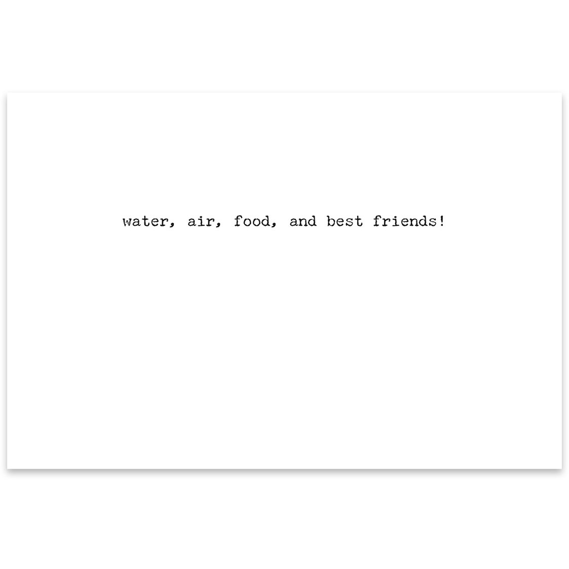 Trash Talk by Annie Trash Talk Greeting Card - In Life..