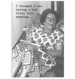 Trash Talk by Annie Trash Talk Greeting Card - My Coffee..