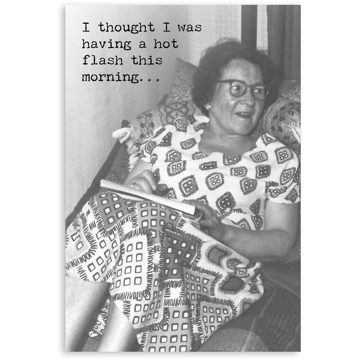 Trash Talk by Annie Trash Talk Greeting Card - My Coffee..