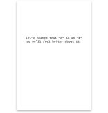 Trash Talk by Annie Trash Talk Greeting Card - Progress On Bucket List..