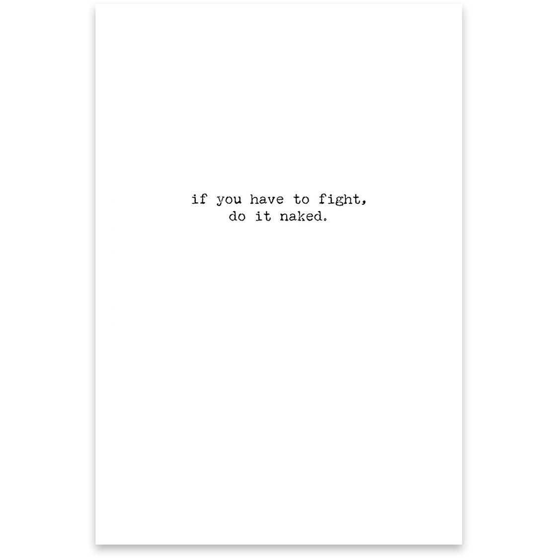 Trash Talk by Annie Trash Talk Greeting Card - Marriage Advice