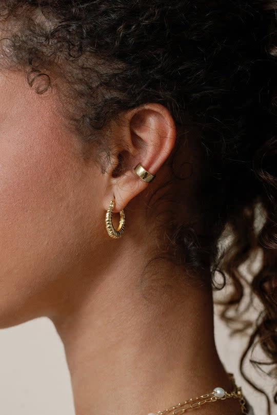 Cobblestone Living Gold Jackie Ear Cuff