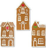 Roeda Studio Gingerbread House Mini Art Pop Magnets S/3