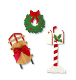 Roeda Studio Holiday Home Accent Magnets S/3