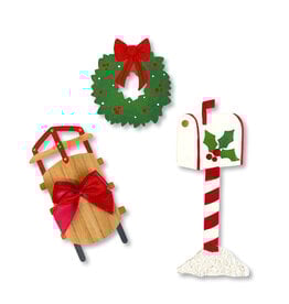 Roeda Studio Holiday Home Accent Magnets S/3