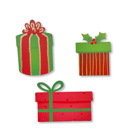 Roeda Studio Holiday Present Magnets S/3