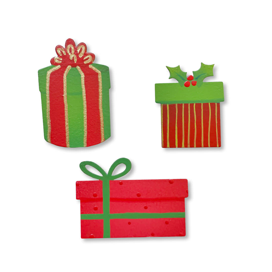 Roeda Studio Holiday Present Magnets S/3