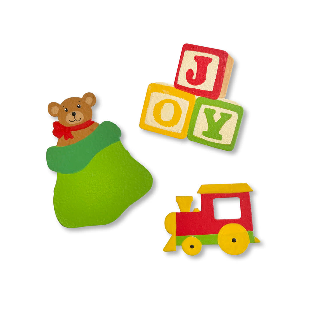 Roeda Studio Santa's Bag of Toys Magnets S/3