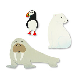 Roeda Studio Winter Animal Magnets S/3