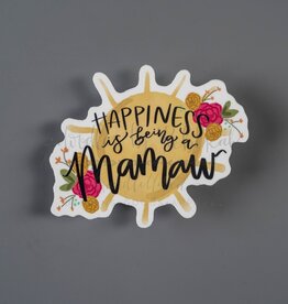Doodles by Rebekah Happiness Is Being Mamaw Sticker