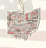 Cities of Ohio State Ornament