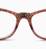 Peepers Sand Safari  Lynx Blue Light Reading Glasses