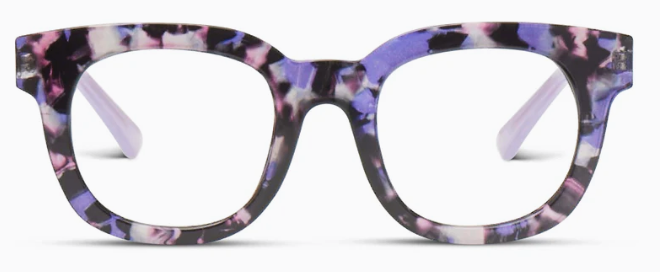 Peepers Purple Quartz Celeste Blue Light Reading Glasses