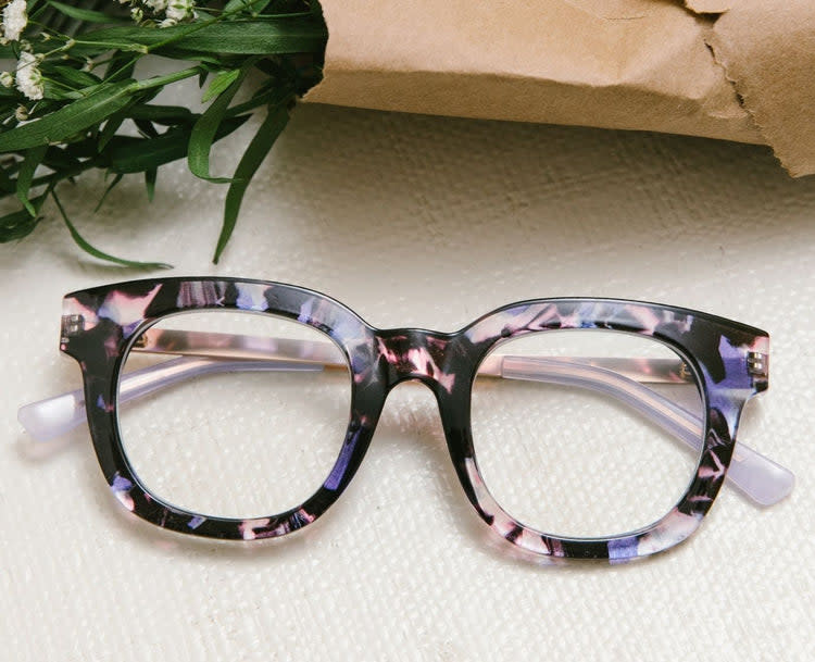 Peepers Purple Quartz Celeste Blue Light Reading Glasses
