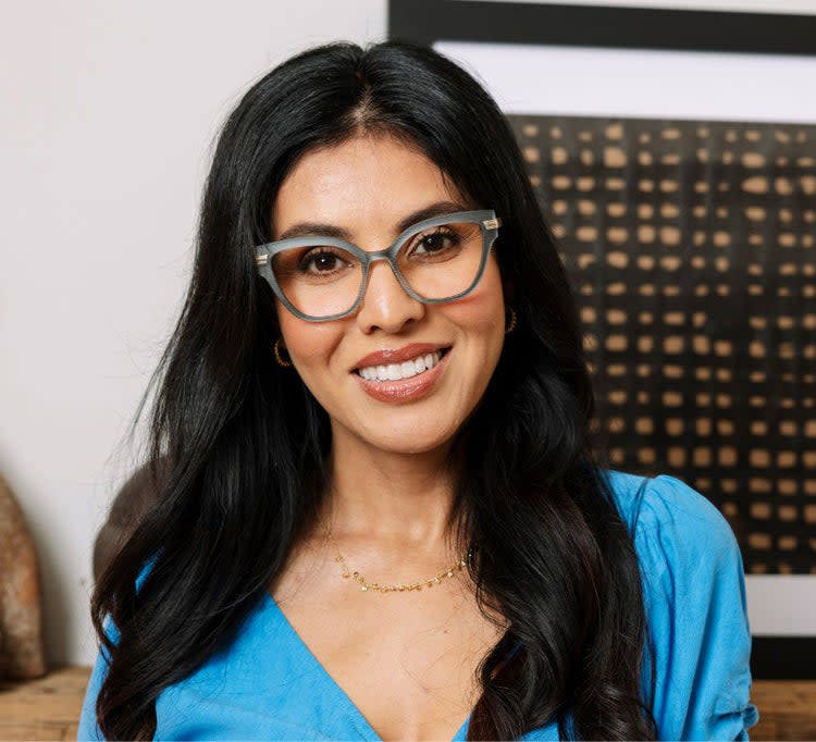 Peepers Black/Sand Quartz Marquee Blue Light Reading Glasses