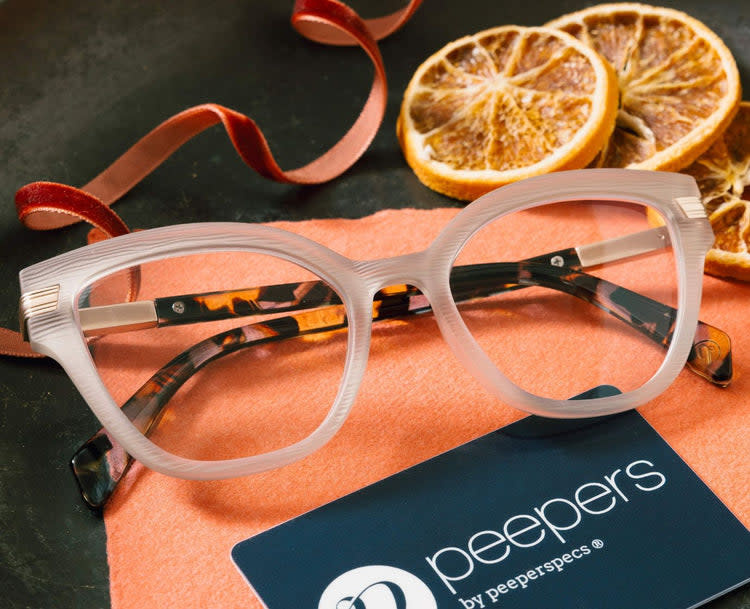 Peepers Frost/Blue Quartz Marquee Blue Light Reading Glasses