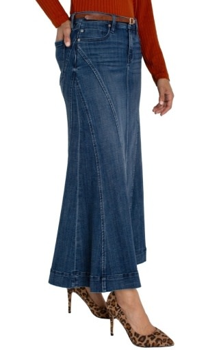 Liverpool Los Angeles 5-pkt mermaid maxi skirt 35.5in ins