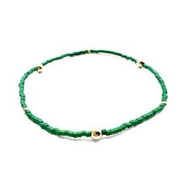 Erin Gray Game Day - Green & Gold Filled Bracelet